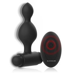 BLACKSILVER TUCKER PETITE TELECOMMANDE POUR PLUG ANAL EN SILICONE