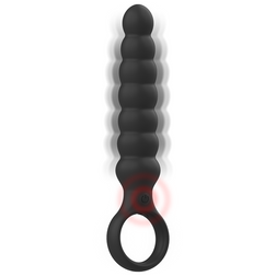 Chapelet anal vibrant 8 boules silicone rechargeable — Bob