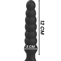 Chapelet anal vibrant 8 boules silicone rechargeable — Bob
