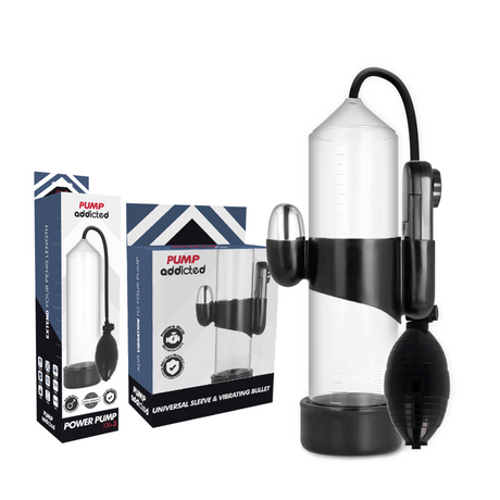 PUMP ADDICTED VIBRATEUR TRANSPARENT RX3