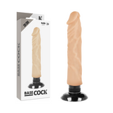 Gode vibrant 2-in-1 avec extenseur 20 cm — Twix System · Basecock · Godes Réalistes