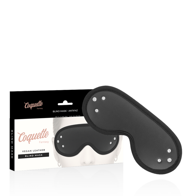 COQUETTE CHIC DESIRE MASQUE FANTASY EN CUIR VEGAN AVEC DOUBLURE EN NEOPRENE