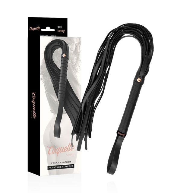 COQUETTE CHIC DESIRE FOUET FANTAISIE EN CUIR VEGAN
