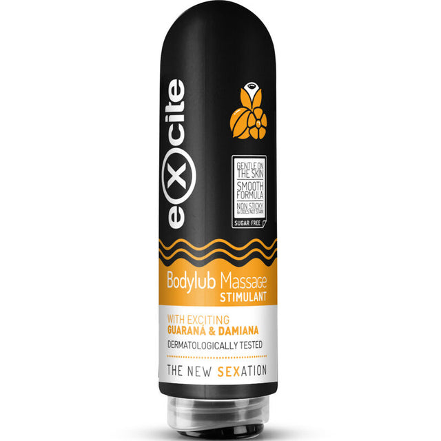 Gel lubrifiant massage stimulant guarana 200 ml · Excite · Lubrifiants aromatisés