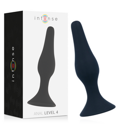 Plug anal iNTENSE ANAL NIVEAU 4 15,5 cm NOIR