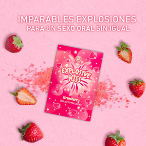 SECRETPLAY BONBONS EXPLOSIFS A LA FRAISE