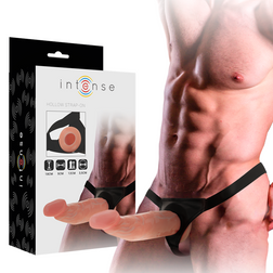 Strap-on creux 18 cm pour homme