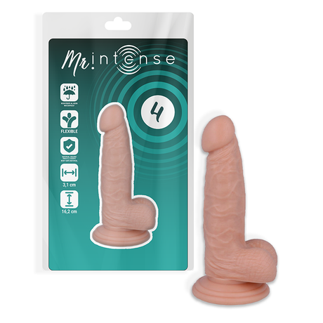 Gode réaliste Mr Intense 4, 16,2 cm de longueur et 3,1 cm de diamètre