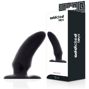 Plug anal Addicted Toys large 12 cm Ø 4,5 cm — Spot vu de face