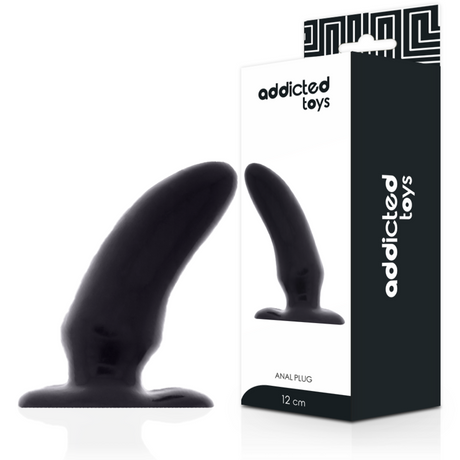 Plug anal Addicted Toys large 12 cm Ø 4,5 cm — Spot vu de face