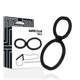Double cockring réglable en 8 — Addicted Toys · Addicted Toys · Cockrings silicone