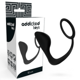 ADDICTED TOYS PLUG ANAL AVEC ANNEAU PENIS NOIR