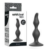 Plug ondulé prostate 3 renflements 12 cm · Addicted Toys · Plugs