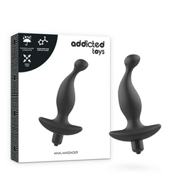 Plug anal Masseur prostatique vibrant courbé pour homme