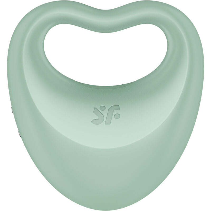Cockring vibrant 2-en-1 — gros plan