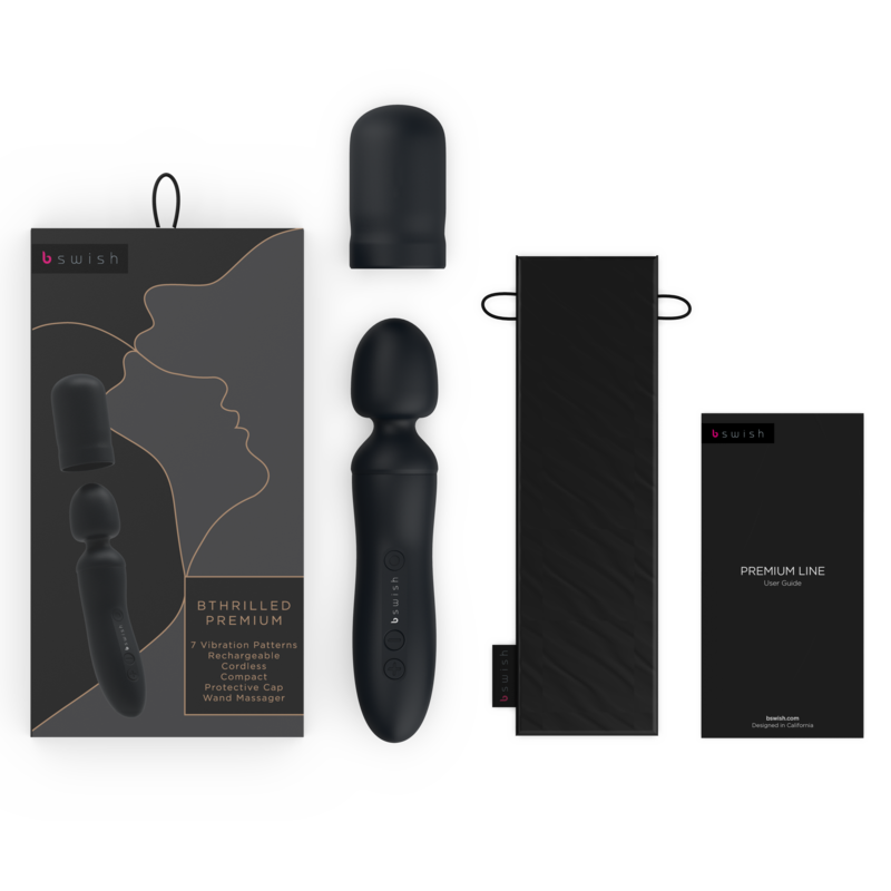 B SWISH BAGUETTE VIBRANTE BTHRILLED PREMIUM NOIR