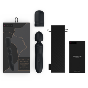 B SWISH BAGUETTE VIBRANTE BTHRILLED PREMIUM NOIR