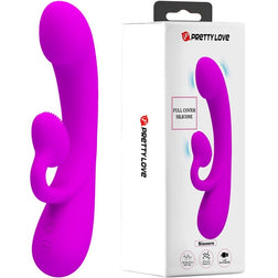 Vibromasseur rabbit violet Pretty Love Sincere — 10 vibrations