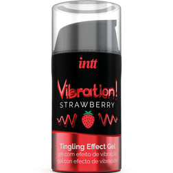 Gel stimulant Vibration! fraise 15 ml — vue 1