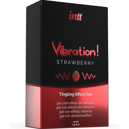 Gel stimulant Vibration! fraise 15 ml — vue 3