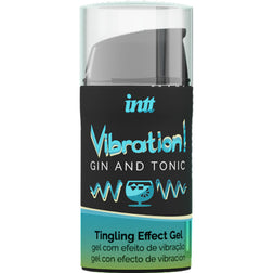 Gel stimulant vibrant comestible goût gin tonic 15 ml — Vibration! — vue produit 1