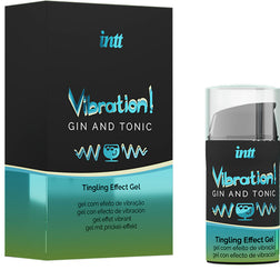 Gel stimulant vibrant comestible goût gin tonic 15 ml — Vibration! — vue produit 2