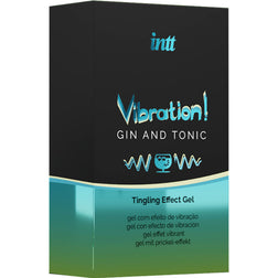 Gel stimulant vibrant comestible goût gin tonic 15 ml — Vibration! — vue produit 3