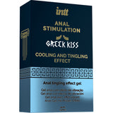 Gel stimulant anal effet froid et picotement 15 ml — Greek Kiss · Intt For Him · Lubrifiants aromatisés