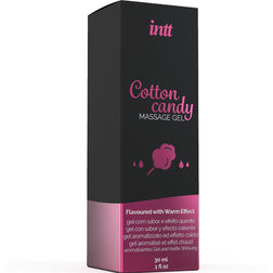 Gel de massage chauffant comestible barbe à papa 30 ml — Cotton Candy