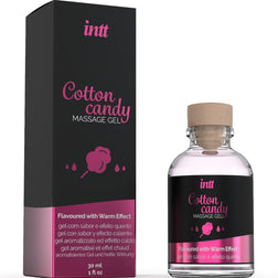 Gel de massage chauffant comestible barbe à papa 30 ml — Cotton Candy
