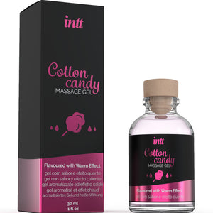 Gel de massage chauffant comestible barbe à papa 30 ml — Cotton Candy