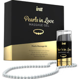 Kit massage gel silicone + collier de perles 15 ml — Pearls in Love · Intt Massage & Oral Sex · Kits massage