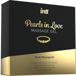 Kit massage gel silicone + collier de perles 15 ml — Pearls in Love