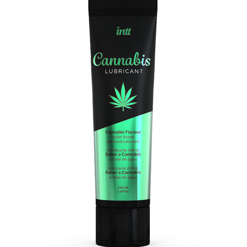 Lubrifiant aromatisé chanvre 100 ml — Cannabis · Intt Lubricants · Lubrifiants aromatisés