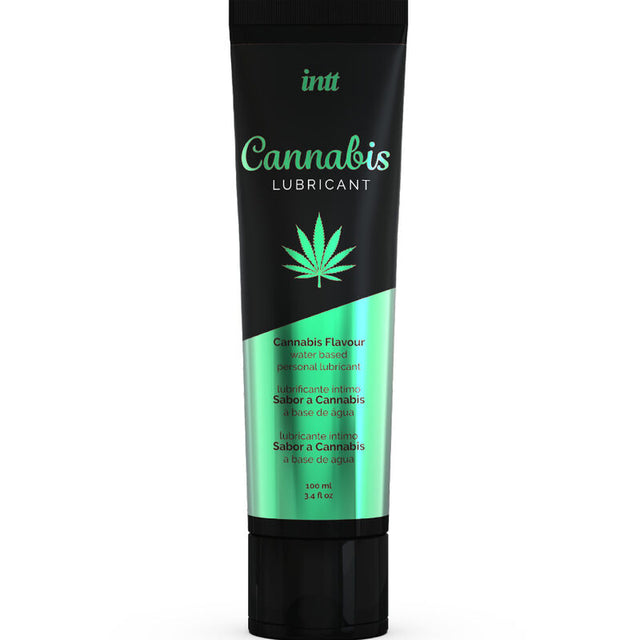 Lubrifiant aromatisé chanvre 100 ml — Cannabis · Intt Lubricants · Lubrifiants aromatisés