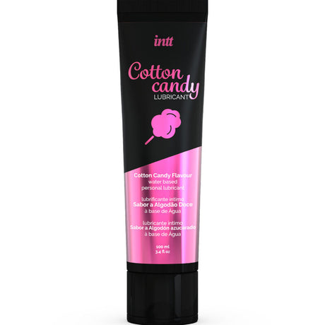 Lubrifiant aromatisé barbe à papa 100 ml — Cotton Candy · Intt Lubricants · Lubrifiants aromatisés