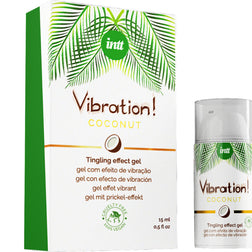 Gel stimulant vibrant vegan goût coco 15 ml — Vibration! — vue produit 2