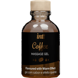 Gel de massage chauffant comestible café 30 ml