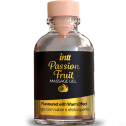 Gel de massage chauffant comestible fruit de la passion 30 ml