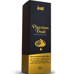 Gel de massage chauffant comestible fruit de la passion 30 ml