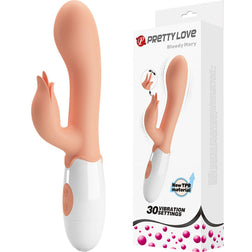 Vibrateur double stimulation 30 modes avec stimulateur frein — Bloody Mary