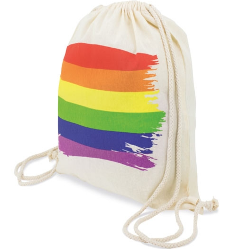 PRIDE SAC DOS DRAPEAU LGBT EN COTON