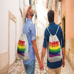 PRIDE COTTON BACKPACK LGBT FLAG