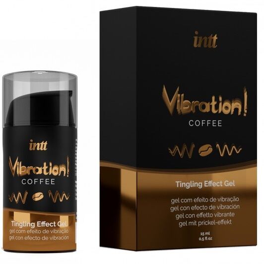 Gel de massage chauffant comestible café 30 ml