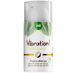 Gel stimulant vibrant vegan goût coco 15 ml — Vibration! — vue produit 1