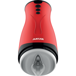 Close-up of Automatic Suction and Vibration Masturbator — Dameron