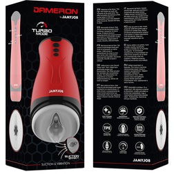 Packaging for Automatic Suction and Vibration Masturbator — Dameron