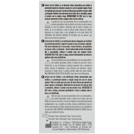 Lubrifiant silicone longue durée 75 ml — emballage