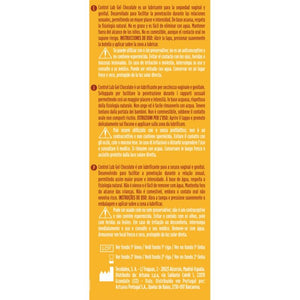 Lubrifiant aromatisé chocolat 75 ml — emballage