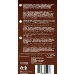 Preservativos sabor chocolate × 12 — Adapta Chocolate